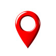 © Abeto_21 - High-Quality Red Map Pointer Icon . Cut out