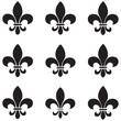 © firoz - fleur de lis icon vector with trendy design
