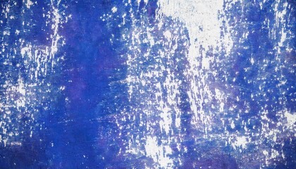 Poster - abstract textured blue and white grunge background for digital design, art projects, and print materials