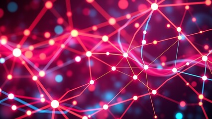 abstract technology communication concept