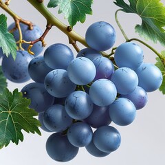 Wall Mural - bunch of grapes on vine