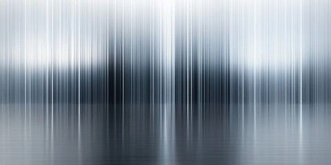 Poster - Abstract Silver Background with Blurred Lines and Smooth Texture for Creative and Artistic Designs