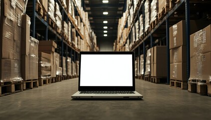 Poster - Efficient Warehouse Inventory Management System Improves Logistics