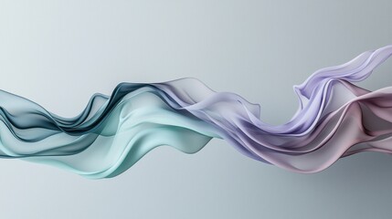 Poster - Flowing colors in motion abstract art digital creation studio environment close-up view modern aesthetic