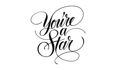 Aufkleber - Appreciation Congratulate Saying quote Calligraphy 