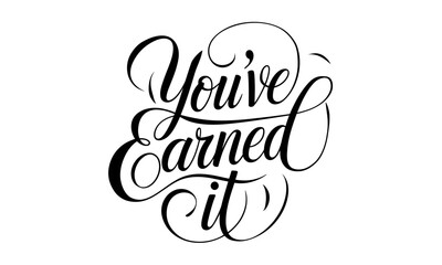 Aufkleber - Appreciation Congratulate Saying quote Calligraphy & Script Typography