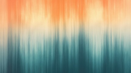 Poster - Abstract Gradient Background with Warm Orange and Cool Blue Tones Blurring Together in a Smooth Transition for Creative Design Purposes