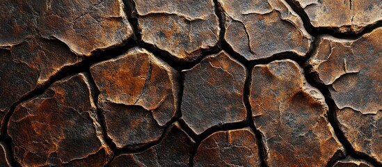Poster - High resolution close-up of intricate natural African stone texture ideal for graphic design and print projects.