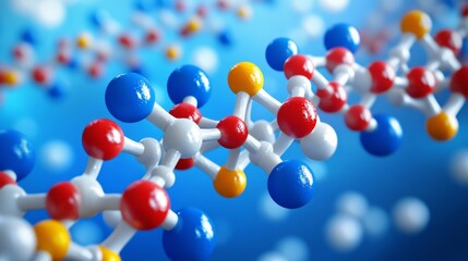 Poster - modeling proteins with visible alpha advanced science techniques in biotechnology