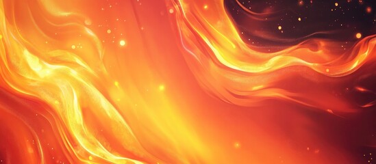 Poster - vibrant lava flow background with fluid color combinations and dynamic motion effects