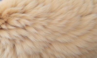 soft, fluffy golden fur texture
