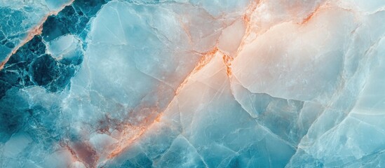 Poster - elegant marble texture background with natural granite breccia polished surface ideal for tiles and 