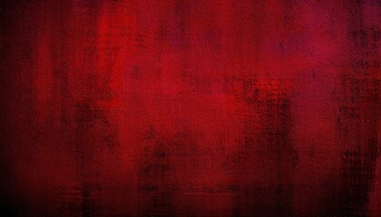 Wall Mural - deep red textured canvas background with subtle dark shading, ideal for design projects, abstract art, and minimalistic spaces