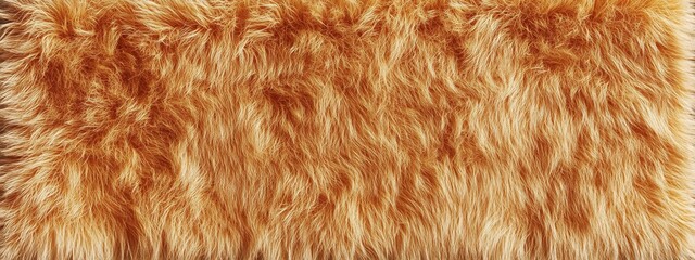 Poster - High-pile rectangular plush rug, soft texture, transparent background, ideal for cozy interior designs and decor accents