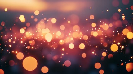 Poster - Creating soft focus pink glitter bokeh backgrounds digital space graphic design studio aesthetic concept for visual impact