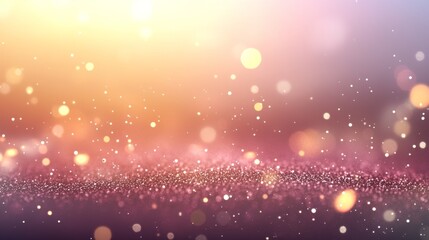 Poster - Creating a soft focus pink glitter bokeh pattern artistic studio digital art creative environment close-up enhancing imagination