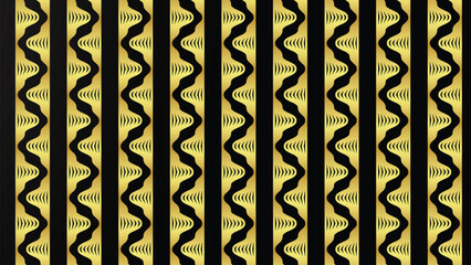 Gold Pattern vector seamless and swatches oriental black background golden luxury modern simple wallpaper geometric diagonal set of design elements ornamental vector patterns gold element EPS 10