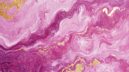 Poster - Elegant Pink and Gold Marble Background Texture Soft Abstract Design for Luxury Branding and Modern Art Projects