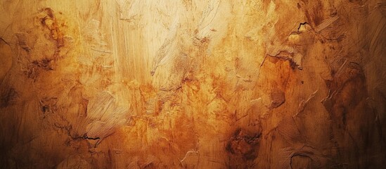 Poster - Warm and rustic plywood background texture with rich, swirling patterns ideal for creative design and vintage style projects
