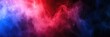 © DZIKRA  - Red blue smoke swirls, abstract background, design element