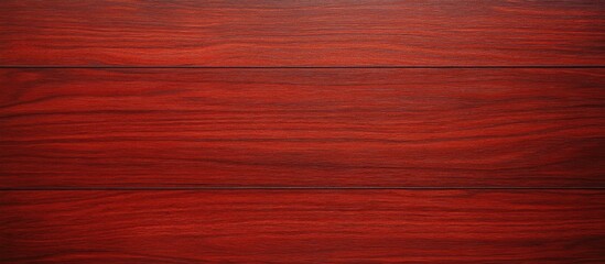 Poster - Red wooden texture background featuring horizontally aligned boards with rich red tones and a smooth finish ideal for design applications.