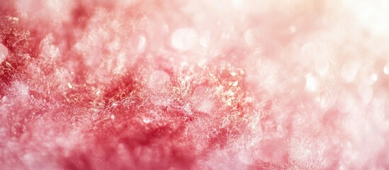 Poster - Bokeh texture background in vibrant red tones creating a natural and soft visual ambiance perfect for abstract design projects.