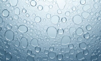 Wall Mural - Close-up of droplets on glass surface