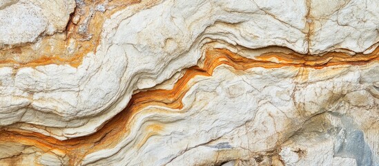 Aufkleber - Textured sandstone wall with abstract patterns and earthy tones ideal for backgrounds in design and artistic projects