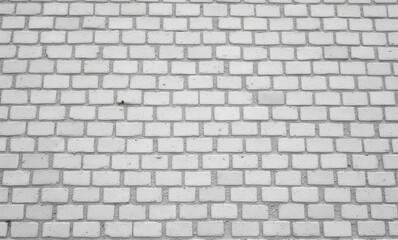 Wall Mural - Textured gray brick wall surface