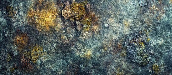 Aufkleber - Textured rock stone surface with unique patterns and earthy tones suitable for backgrounds or natural design elements.