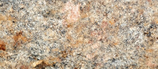 Aufkleber - Textured granite rock surface with warm tones and natural patterns for backgrounds or geological themes.