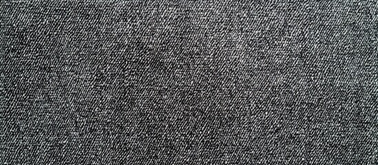 Aufkleber - Gray textured denim fabric suitable for fashion design and textile backgrounds on a white backdrop.