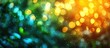 © GenZGraphics - Colorful bokeh background featuring green, yellow, and orange circles of light with soft outlines ideal for text overlay or copy space.