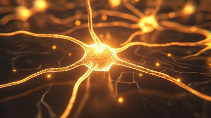 Poster - Neural Network Visualization: Abstract Representation of Brain Cells