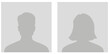 © Touhid - Simple Gray Avatar Icons Representing Male And Female Profiles. Vector Minimalist Design With A Professional Touch