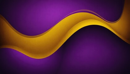 Fototapete - Orange purple glowing waves and lines abstract elegant background
4