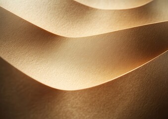 Aufkleber - Abstract beige wavy paper texture background.