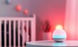 © Yevheniiya - Sleek Modern Baby Monitor with Soft Lighting