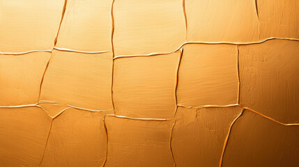 Wall Mural - Textured matte golden background with subtle crisscross patterns