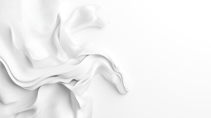 Poster - White empty abstract background minimalistic copy space