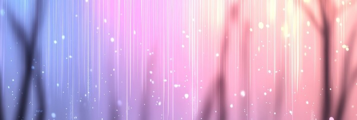 Poster - Abstract Background With Vertical Lines Of Bright Neon Blue And Pink, Vector Style Illustration