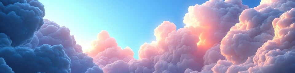 Aufkleber - A plane flying through a cloudy sky