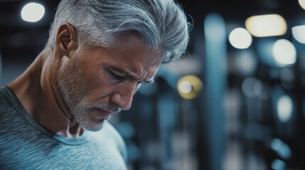 Aufkleber - A person looking down at their mobile device