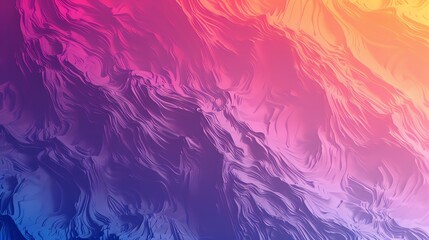Poster - abstract background of flowing, colorful shapes.