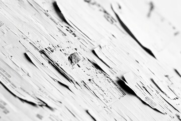 Poster - A close-up shot of peeling paint on a surface