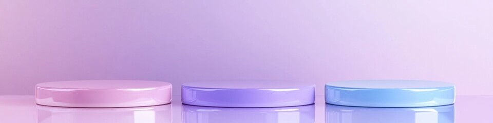 Poster - Plastic containers sitting on a table