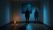 © Ali - Image of a man with a shadow standing