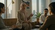 © sayacikummi - Muslim Businesswoman in Hijab Engaging in Team Discussion