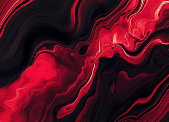 Aufkleber - Red and black color abstract background texture with noise effect.