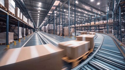 Poster - Enhancing efficient logistics operations warehouse case study high-volume environment industry insights